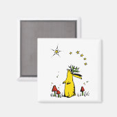 Aimant Nuit Jackalope (Recto/Verso)