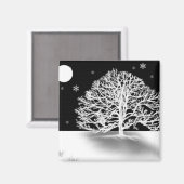 Aimant Nuit silencieuse (Recto/Verso)