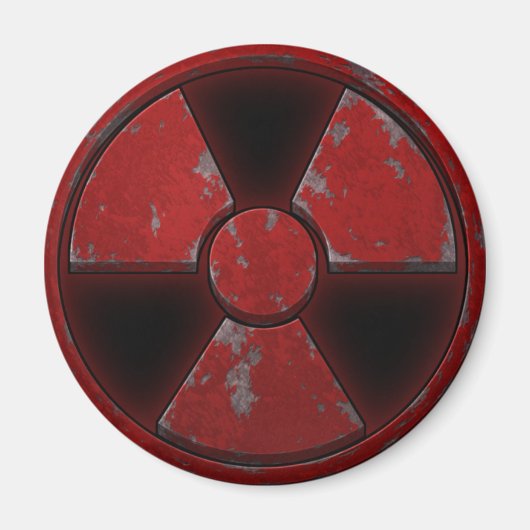 Aimant Nuke rouge (Devant)