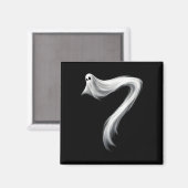 Aimant Number 7 Ghost Funny Six Seven 67 Halloween Meme  (Recto/Verso)