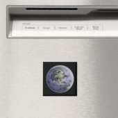 Aimant numériquement image améliorée de la Terre entière (In Situ (Lave-vaisselle))