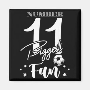 Aimant Numéro 11 Plus Grand Fan Footballeur Famille Accla