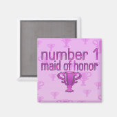 Aimant Numéro 1 Maid of Honor (Recto/Verso)