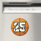 Aimant Numéro 25 Basketball (In Situ (Lave-vaisselle))