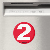 Aimant Numéro 2 de l'aimant (In Situ (Lave-vaisselle))