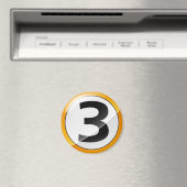 Aimant numéro 3 or (In Situ (Lave-vaisselle))