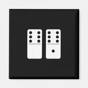 Aimant Numéro 67 Domino Drôle Six Sept Mème 6 Et 7 Gen 