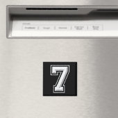 Aimant Numéro 7 67 Meme Correspondance  (In Situ (Lave-vaisselle))