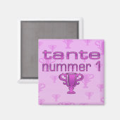 Aimant Numéro Tante 1 (Recto/Verso)