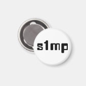 Aimant Numéro Un Simp (Recto/Verso)