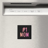 Aimant Numéro Une Mère Meilleure Mère Jamais Monde Meille (In Situ (Lave-vaisselle))