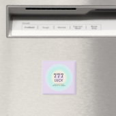 Aimant Numéros d'ange Numérologie 777 Chuck (In Situ (Lave-vaisselle))