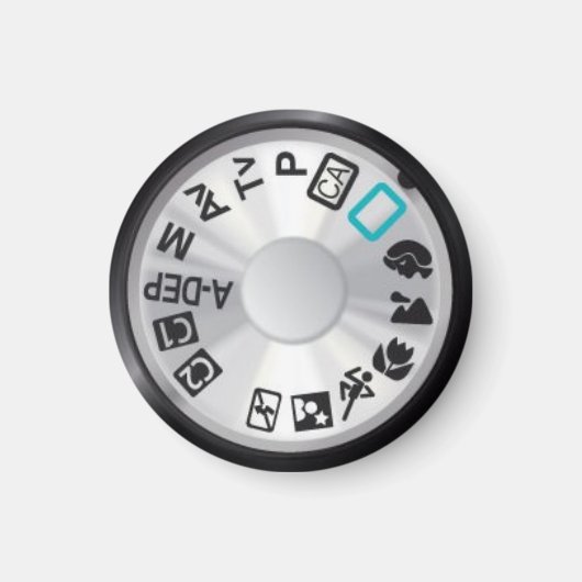 Aimant Numérotation du mode 50D (Devant)