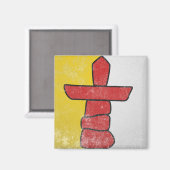 Aimant Nunavut (Recto/Verso)