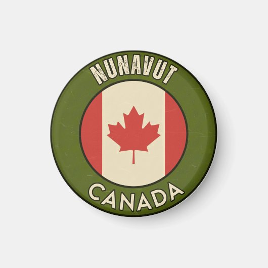 Aimant Nunavut Canada (Devant)