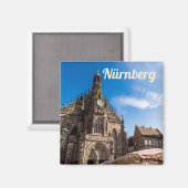 Aimant Nuremberg Hauptmarkt Nürnberg Bavière Allemagne (Recto/Verso)