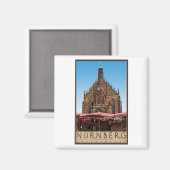 Aimant Nürnberg - Frauenkirche (Recto/Verso)