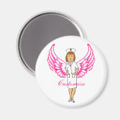 Aimant Nurse Angel Wings Thunder_Cove (Recto/Verso)