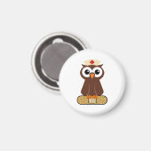 Aimant Nurse Owl (w/bandaid) (Recto/Verso)