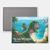 Aimant Nusa Penida Indonésie (Recto/Verso)