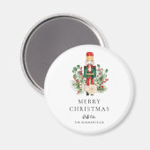 Aimant Nutcracker Script Family Foliage Christmas Holiday (Recto/Verso)