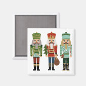 Aimant Nutcrackers Noël classique (Recto/Verso)