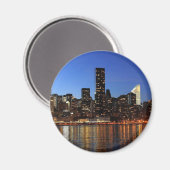 Aimant NYC New York City Manhattan Nuit (Recto/Verso)