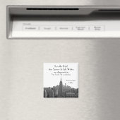 Aimant NYC Skyline ESB Top of the Rock Enregistrer la dat (In Situ (Lave-vaisselle))
