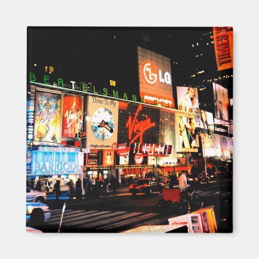 Aimant NYC Times Square Broadway New York (Devant)