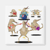 Aimant NZ Music Kiwi (Devant)