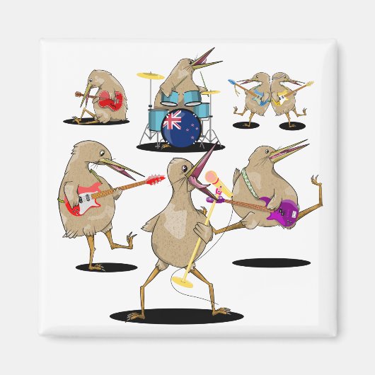 Aimant NZ Music Kiwi (Devant)