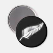 Aimant NZ Silver Fern Emblem national Emblem Patriotique  (Recto/Verso)