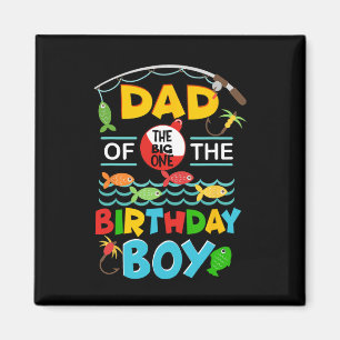Aimant O Fish Ally Un Tenue D'anniversaire Papa De L'anni