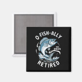 Aimant O-fish-iellement retraité B pêche (Recto/Verso)