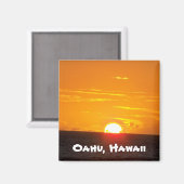 Aimant Oahu, Hawaii (Recto/Verso)