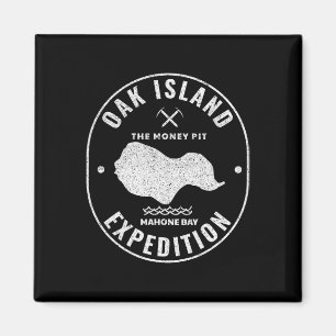 Aimant Oak Island Expédition Treast Hunt Retro Mystery