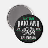 Aimant Oakland (Recto/Verso)