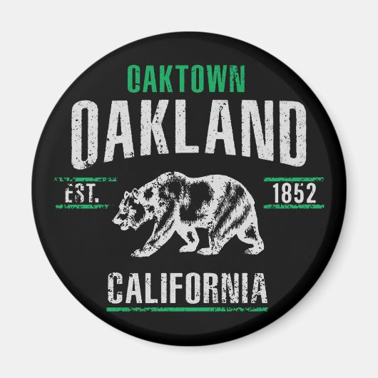 Aimant Oakland (Devant)