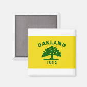 Aimant Oakland Californie (Recto/Verso)