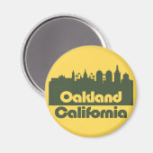 Aimant Oakland, Californie (Recto/Verso)