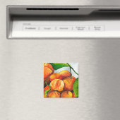 Aimant Oaquarelle mandarine (In Situ (Lave-vaisselle))