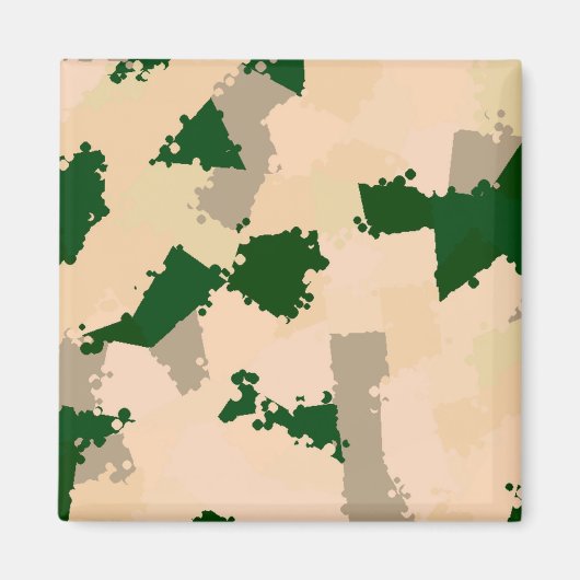 Aimant Oasis Camo du désert (Devant)