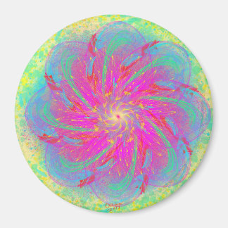 Aimant Oasis cosmique par fleur de puissance