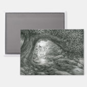 Aimant Oasis de la forêt profonde (Recto/Verso)