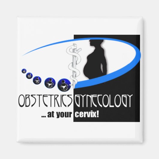 AIMANT OB / GYN AT YUR CERVIX - FUNNY MÉDICALE (Devant)