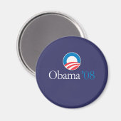 Aimant Obama '08 (Recto/Verso)