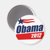 Aimant Obama 2012 (Recto/Verso)