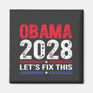 Aimant Obama 2028 Réparons cette élection démocratique US