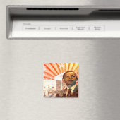 Aimant Obama change (In Situ (Lave-vaisselle))