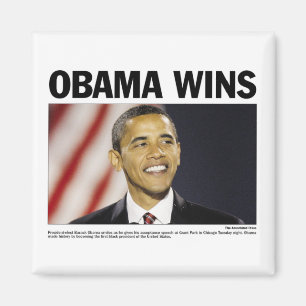 Aimant Obama gagne l'aimant